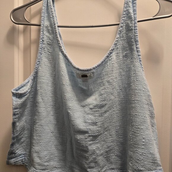Rip Curl Summer Boho Style Top in Light Blue - Picture 3 of 5